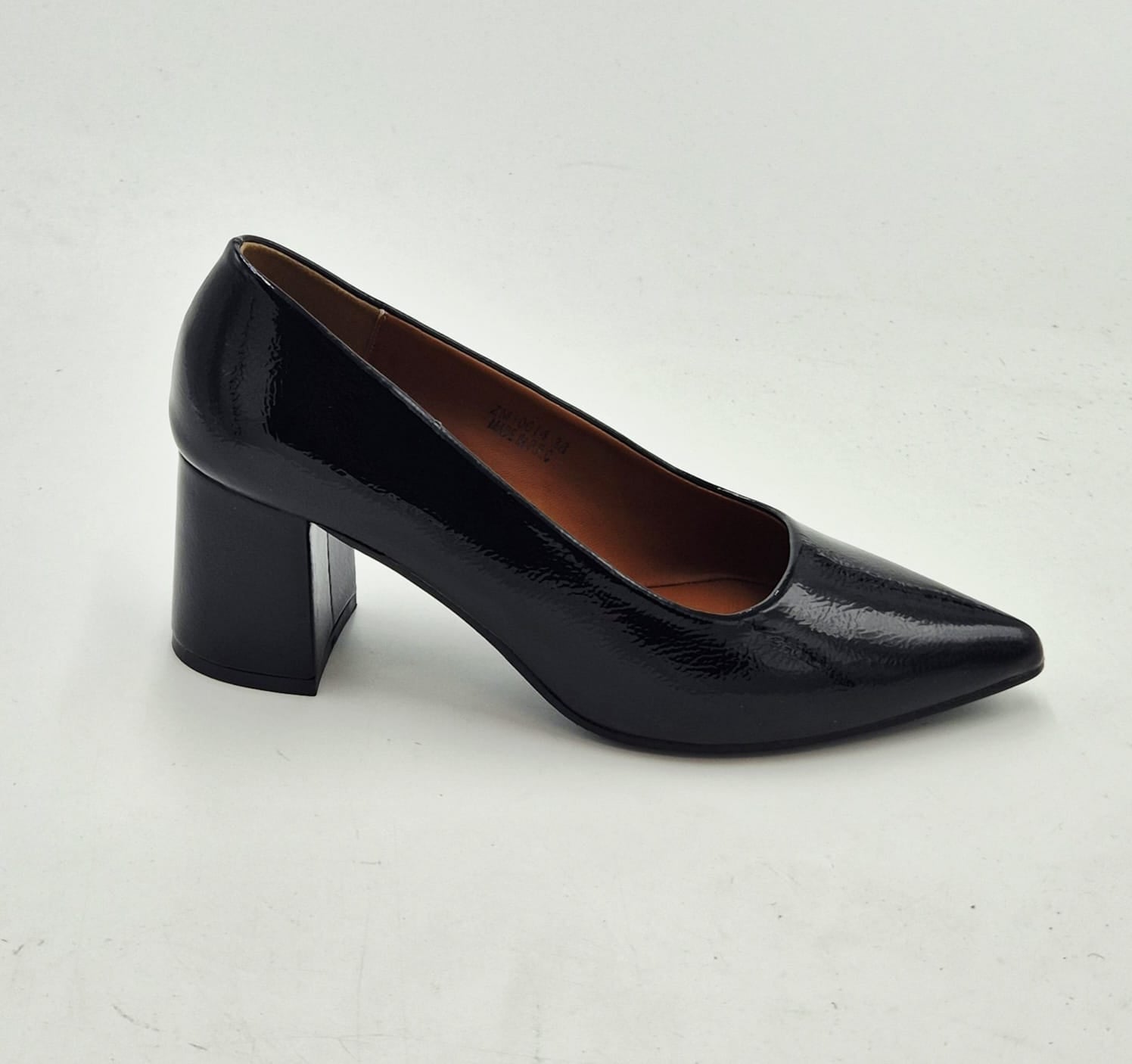 Queen Helena decoltè vernice nera ZM10014 black patent