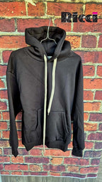 Adon felpa cappuccio hoodie felpata colore nero