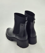 Janet & janet tronchetto pelle con elastico J532A BLACK nero