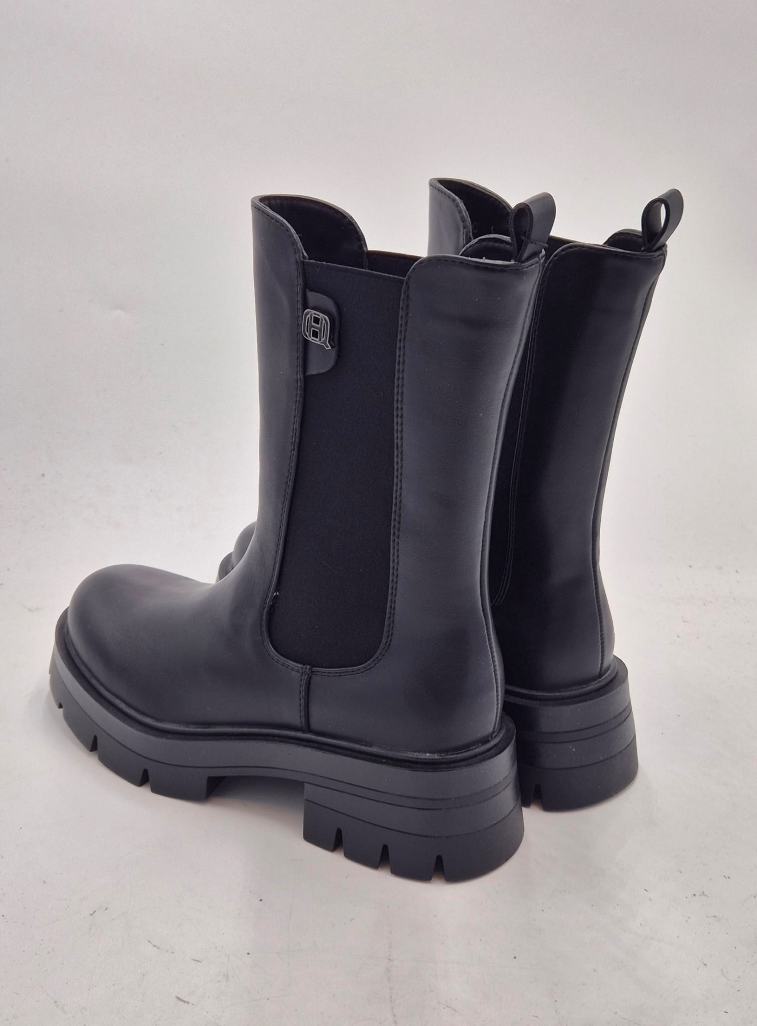 Queen Helena stivale elastico nero X33-61BK