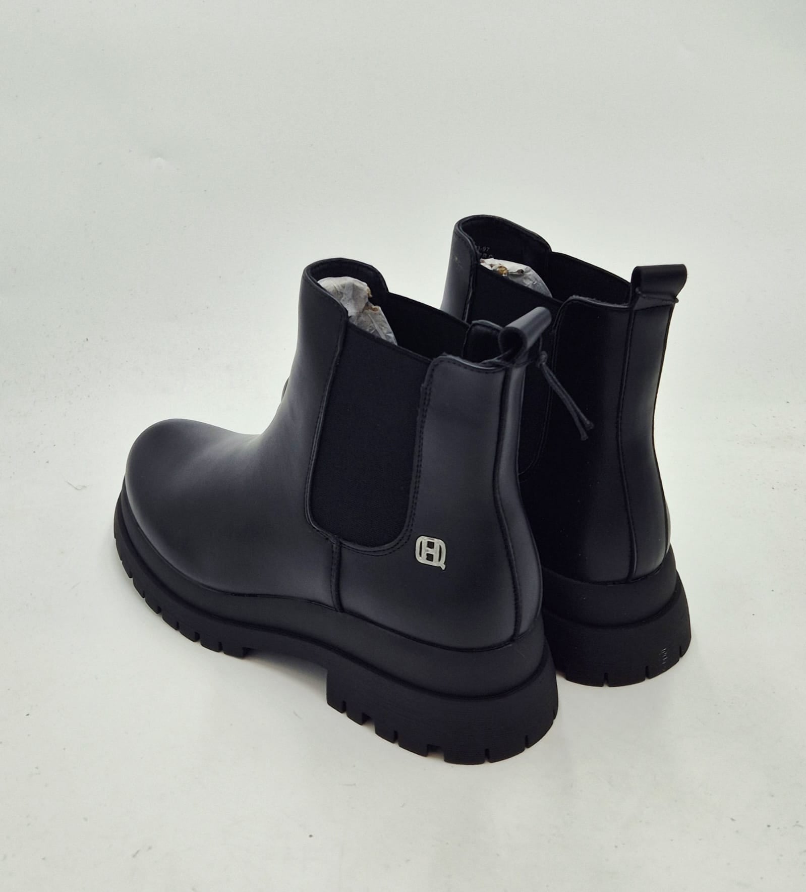 Queen Helena stivaletto elastico nero X33-97