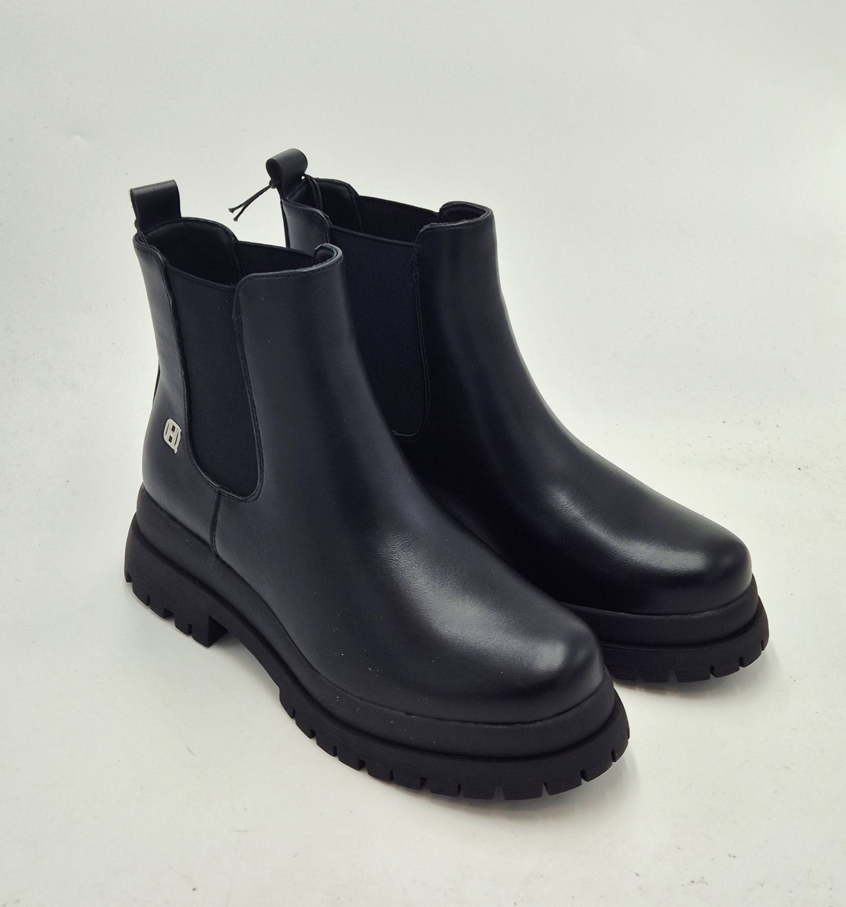 Queen Helena stivaletto elastico nero X33-97