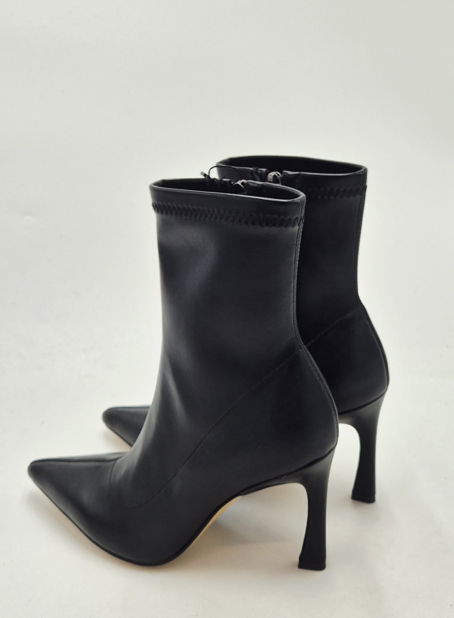 Queen Helena stivaletto tacco alto K4004 nero