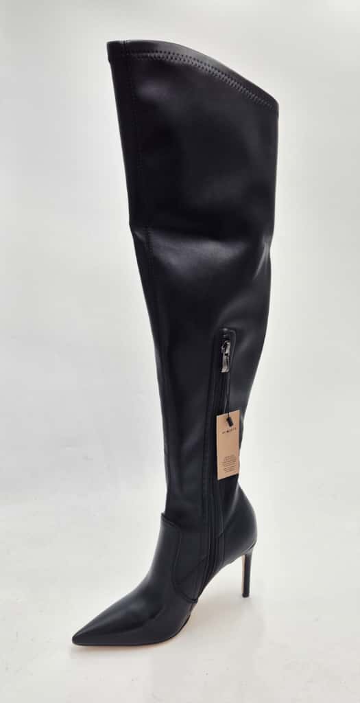 Queen Helena stivale alto tacco alto K3937 nero