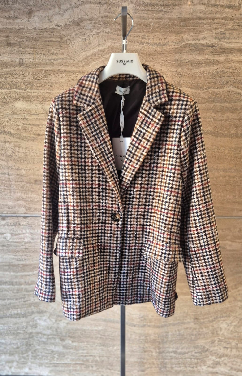 Susy mix giacca con cintura fantasia 59377GU66