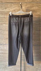 Susy mix jeans denim grigio con cintura 807554KACB25U46