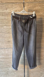 Susy mix jeans denim grigio con cintura 807554KACB25U46