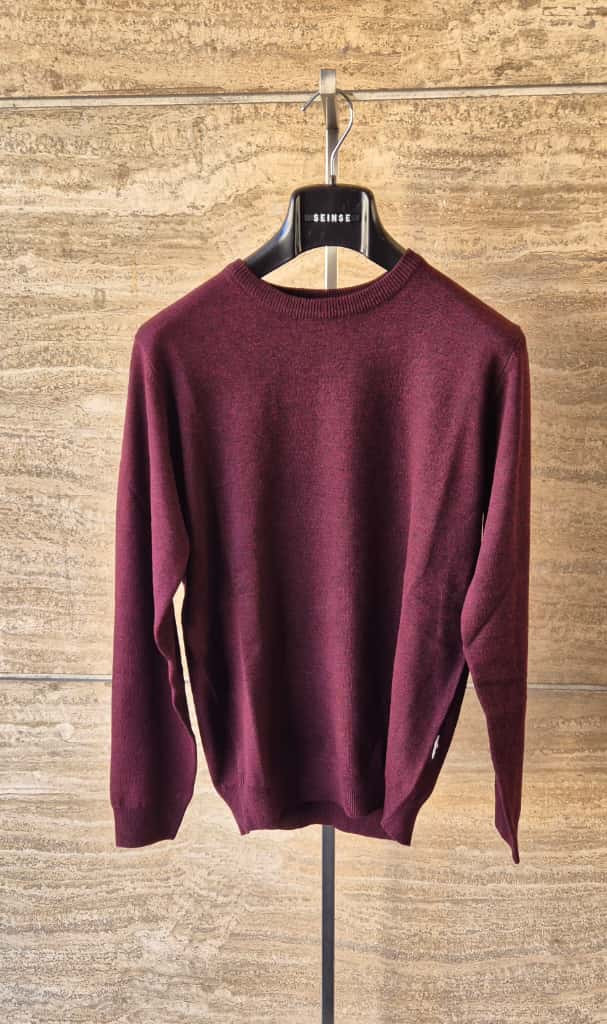Seinse maglia girocollo MI3056 bordeaux