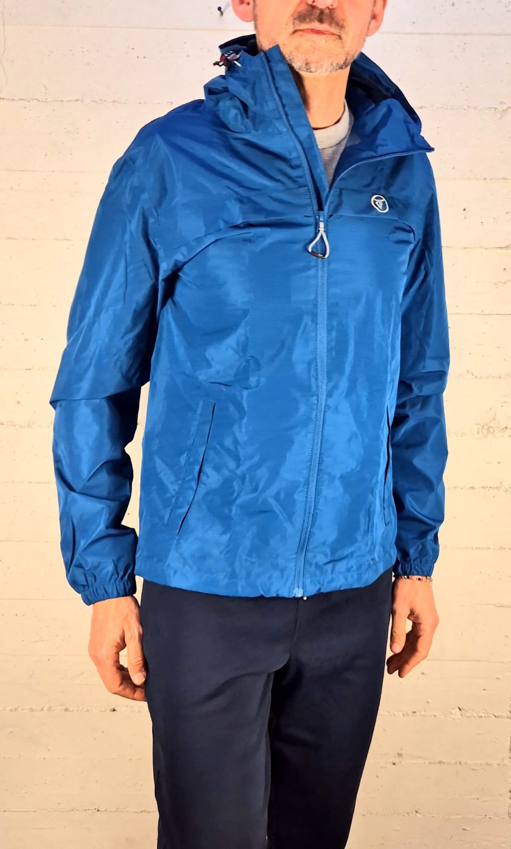 Redelk giacca antipioggia unisex Premium-Tex impermeabile unisex 10.000 mm blu chiaro 759