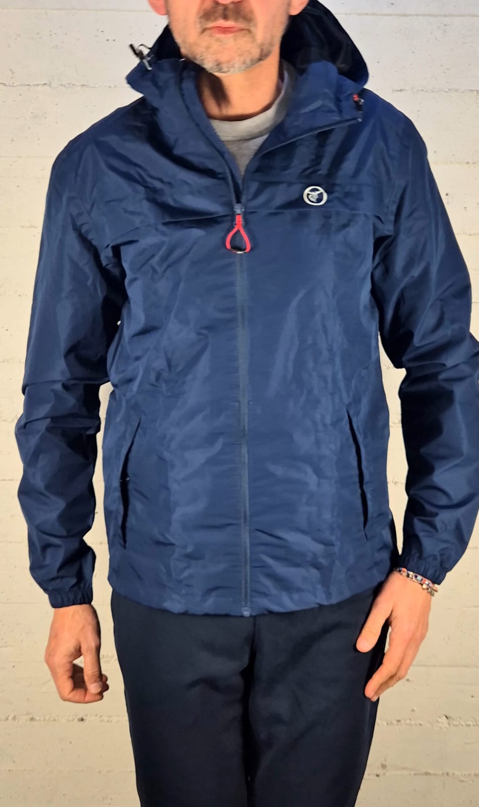 Redelk giacca antipioggia unisex Premium-Tex impermeabile unisex 10.000 mm blu 787