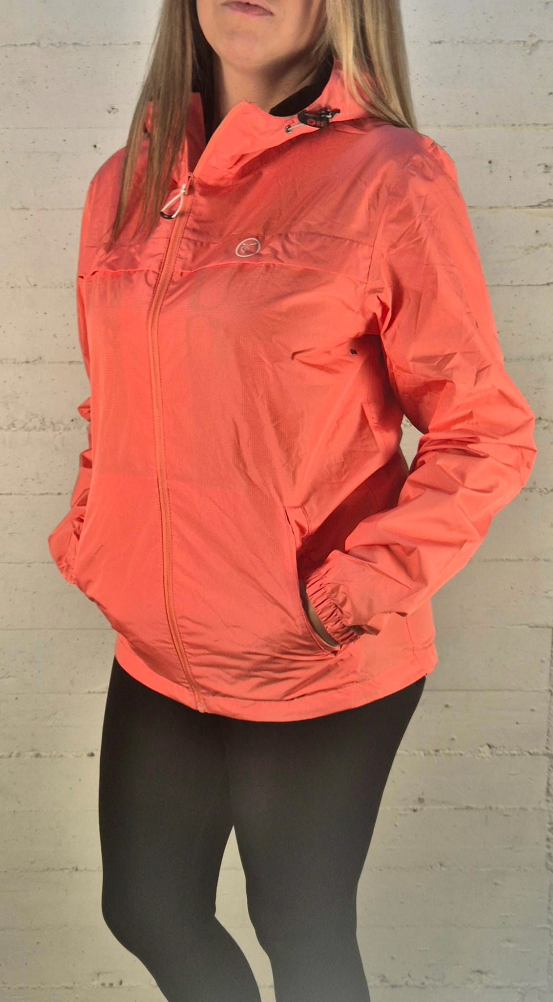 Redelk giacca antipioggia unisex Premium-Tex impermeabile unisex 10.000 mm pesca 109