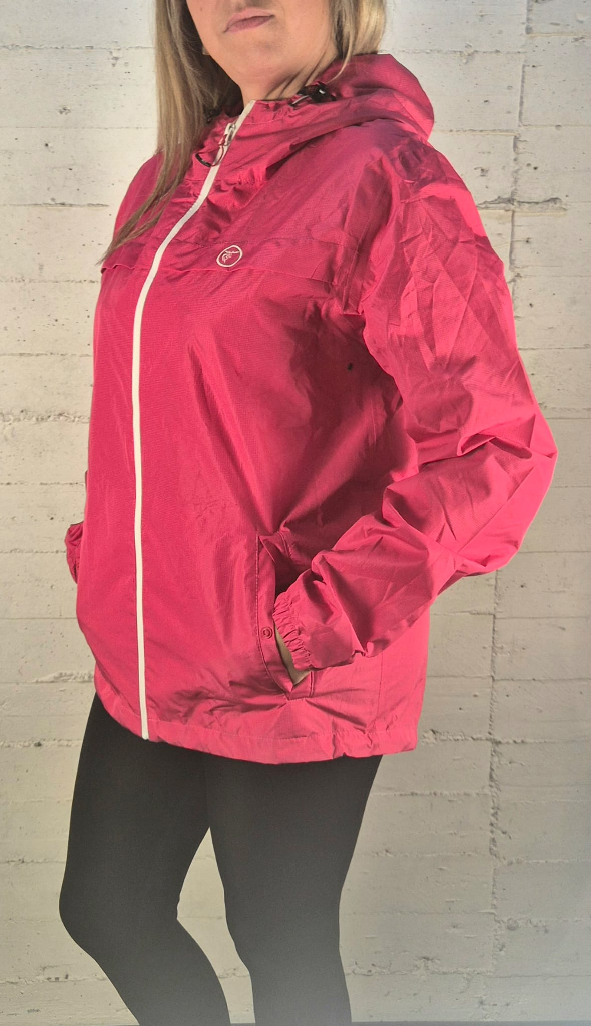 Redelk giacca antipioggia unisex Premium-Tex impermeabile unisex 10.000 mm fuxia 157