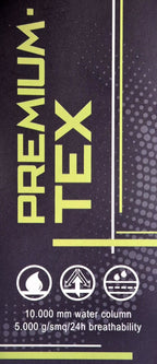 Redelk giacca antipioggia unisex Premium-Tex impermeabile unisex 10.000 mm nero 999