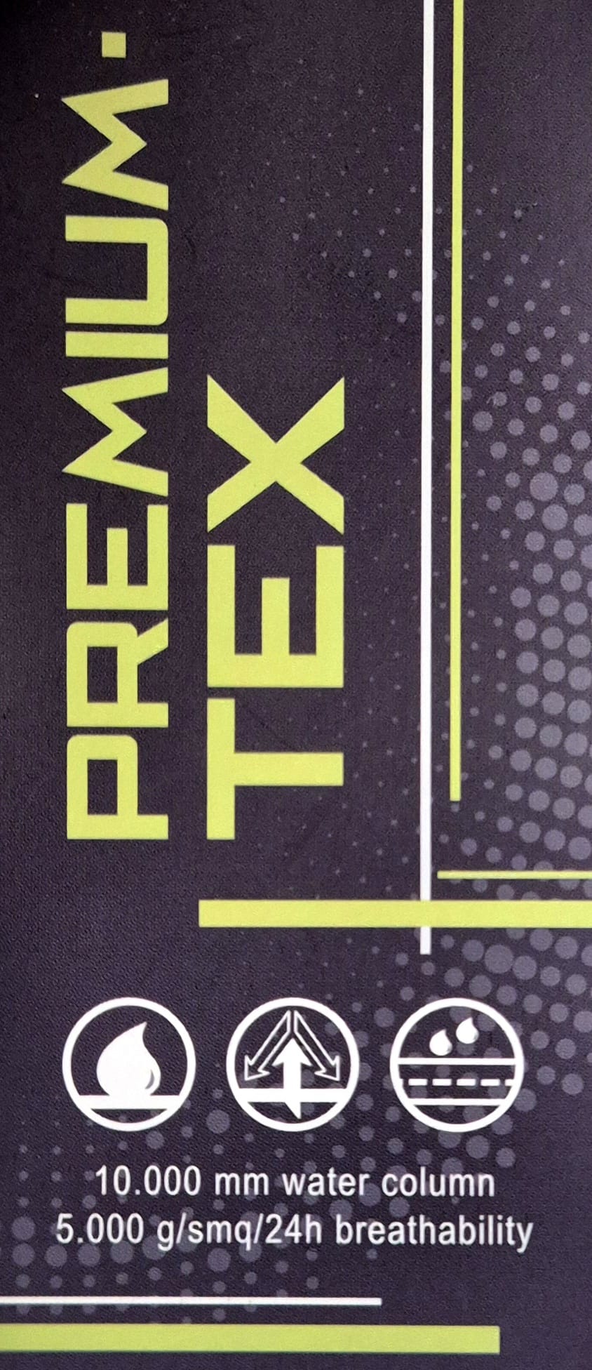 Redelk giacca antipioggia unisex Premium-Tex impermeabile unisex 10.000 mm verde 455