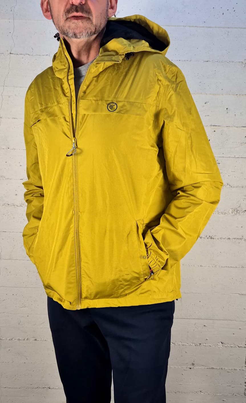 Redelk giacca antipioggia unisex Premium-Tex impermeabile unisex 10.000 mm giallo 241