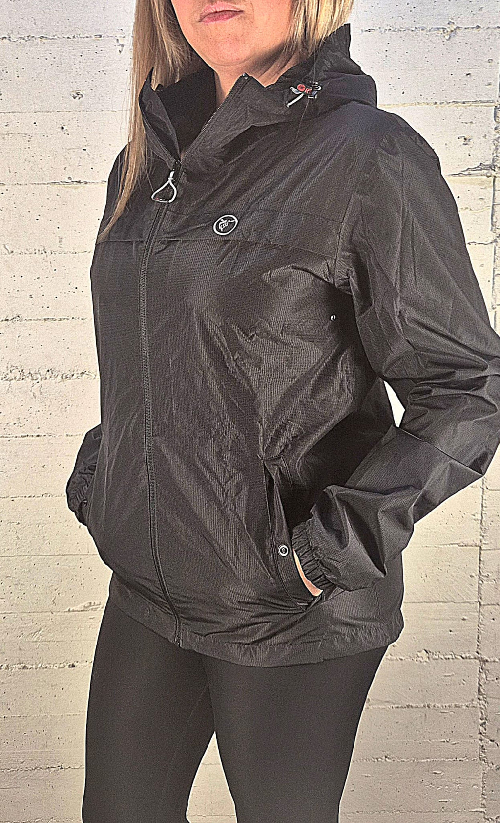 Redelk giacca antipioggia unisex Premium-Tex impermeabile unisex 10.000 mm nero 999