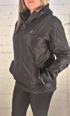 Redelk giacca antipioggia unisex Premium-Tex impermeabile unisex 10.000 mm nero 999