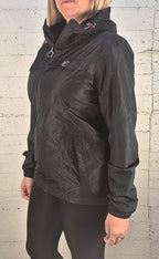 Redelk giacca antipioggia unisex Premium-Tex impermeabile unisex 10.000 mm nero 999