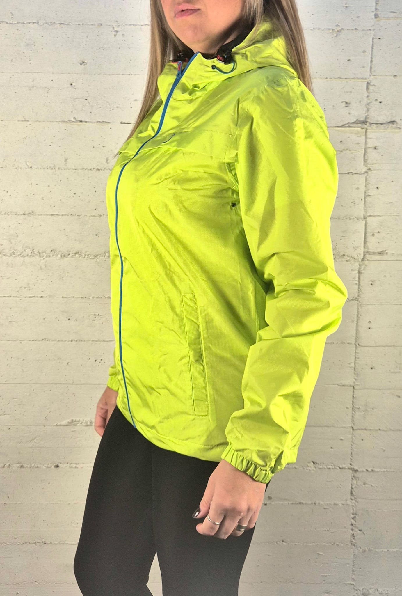 Redelk giacca antipioggia unisex Premium-Tex impermeabile unisex 10.000 mm giallo fluo 441