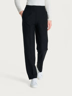 Ragno pantalone dritto in tessuto compact DO32PP020 nero