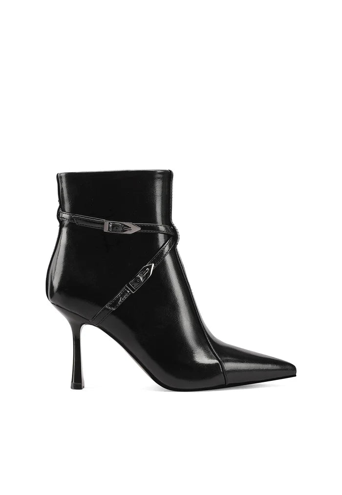 Queen Helena stivaletto vernice K5035 NERO