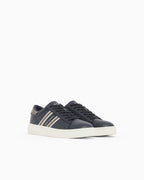 Armani exchange sneaker con bande blu XM002198AF21241 MB780