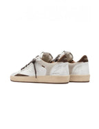 Crime scarpa uomo pelle bianca/beige/marrone 10200AA910