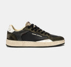 Crime scarpa uomo pelle nera/verde 11204AA8