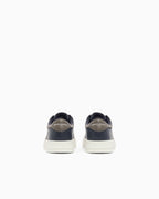 Armani exchange sneaker con bande blu XM002198AF21241 MB780