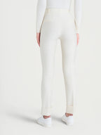Ragno pantalone slim dritto in tessuto compact D091PW004 avorio