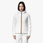 K-way giacca K2136EW 490 trapuntata BIANCA Lil diamond quilted warm jacket