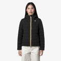 K-way giacca K2136EW USY trapuntata nera Lil diamond quilted warm jacket
