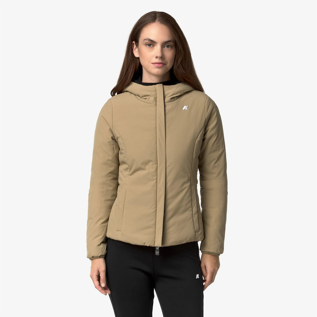 K-way giacca Lily st warm K6128TWDBN nero/beige