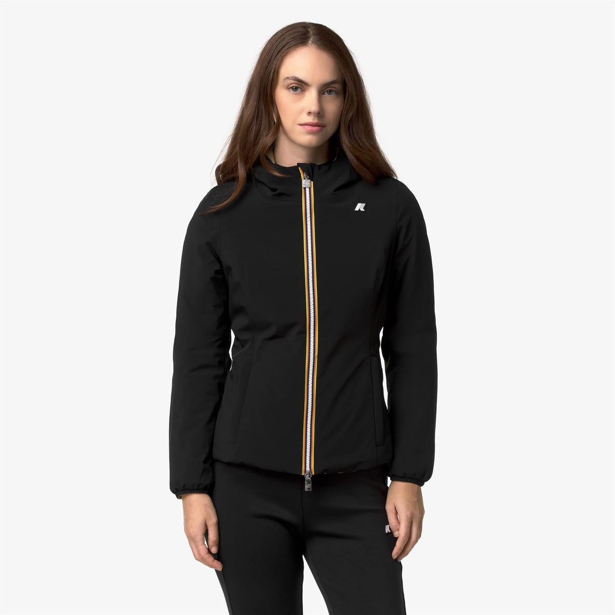 K-way giacca Lily st warm K6128TWDBN nero/beige