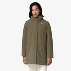 K-way giacca Marla st warm K7125LW XBE verde fango