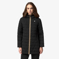 K-way giacca K8161HW USY trapuntata nera Sophie diamond quilted warm jacket