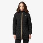 K-way giacca K8161HW USY trapuntata nera Sophie diamond quilted warm jacket