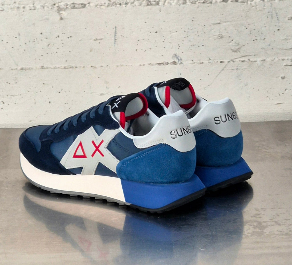 Sun 68 sneaker Jaki 2.0 solid navy blue Z3611507