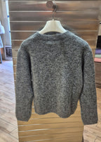 Susy mix maglia con renna 25977U46 grigio mistolana e mohair