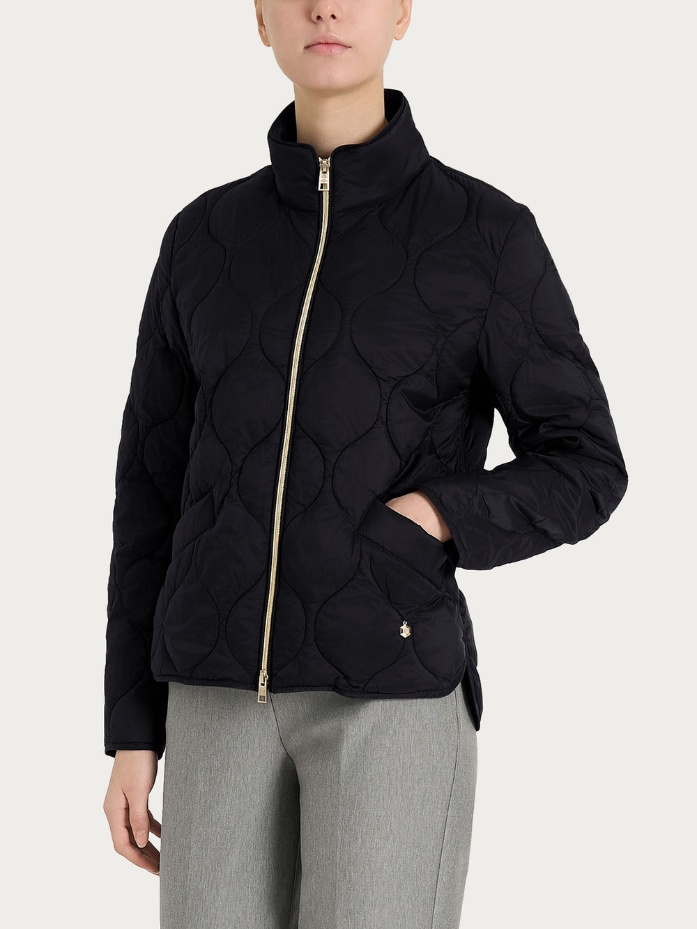 Ragno piumino leggero DO02KP020 nero