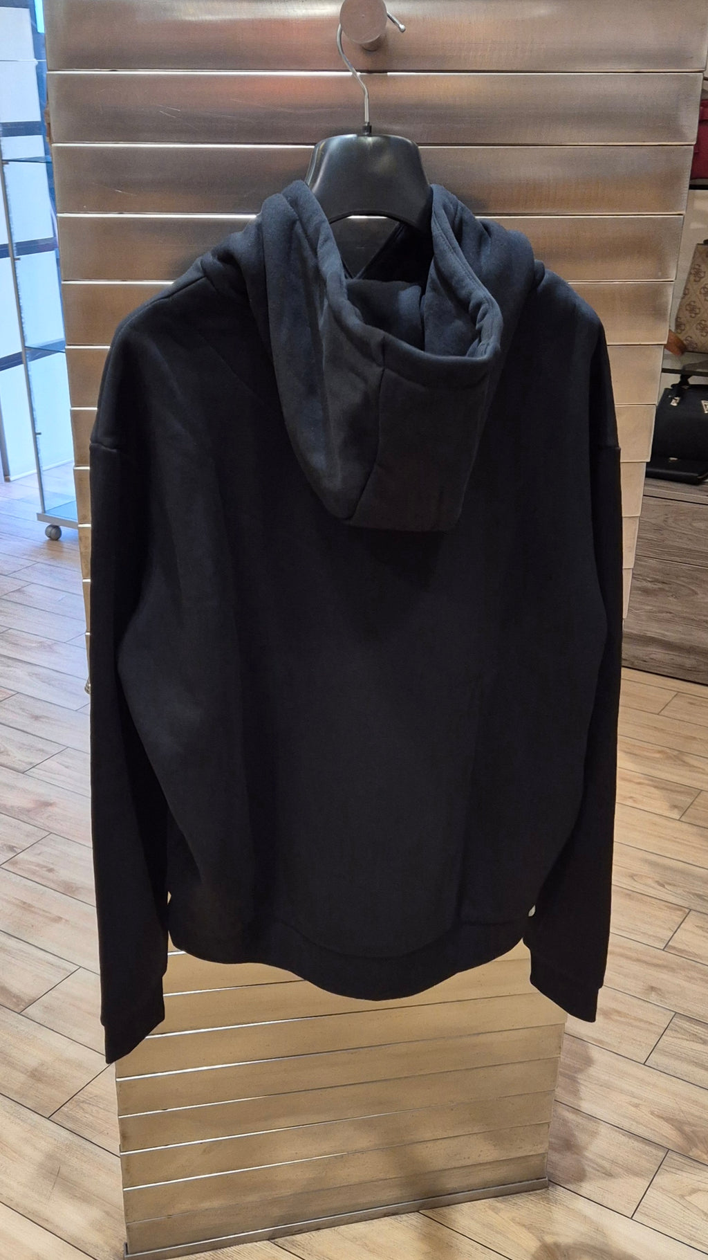 Kark Kani felpa hoodie cappuccio logo piccolo 6021238 nero