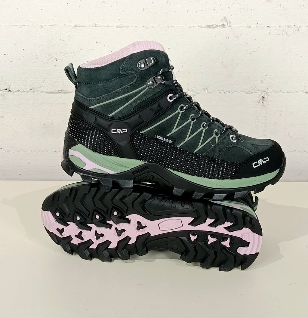 CMP polacchino donna Rigel mid wmn trekking 3Q12946JUNGLE verde/rosa