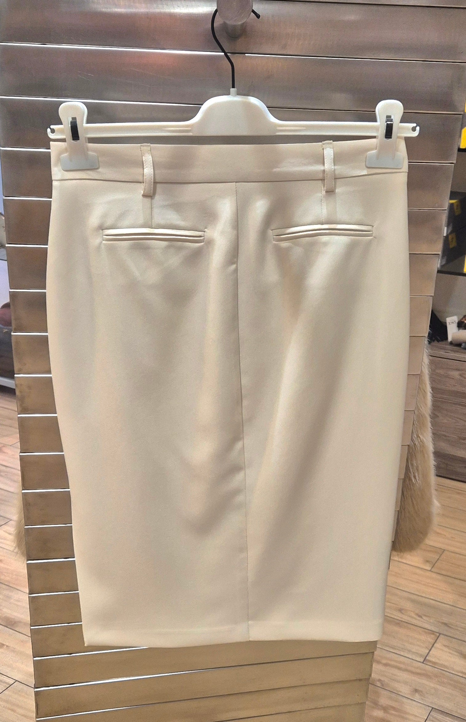 Fracomina gonna longuette bistretch SG2012W42901 B59 burro