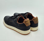 Replay scarpa uomo pelle nera fondo miele RZ3B00030