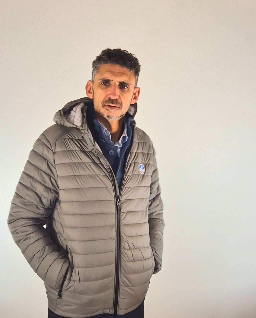 North Sails jacket zephyr city grey 6033650921