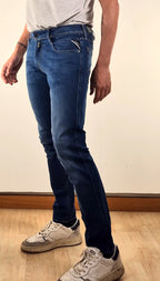 Replay jeans Anbass slim fit M91441AC33007 denim medio/scuro