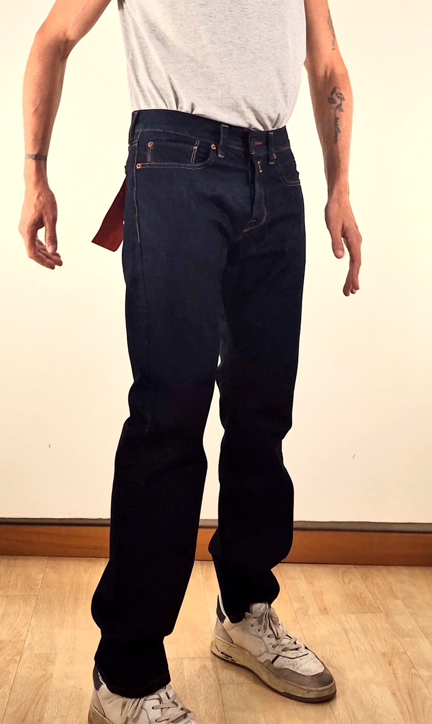 Replay jeans Deryck regular fit M1039R81407A007 denim scuro