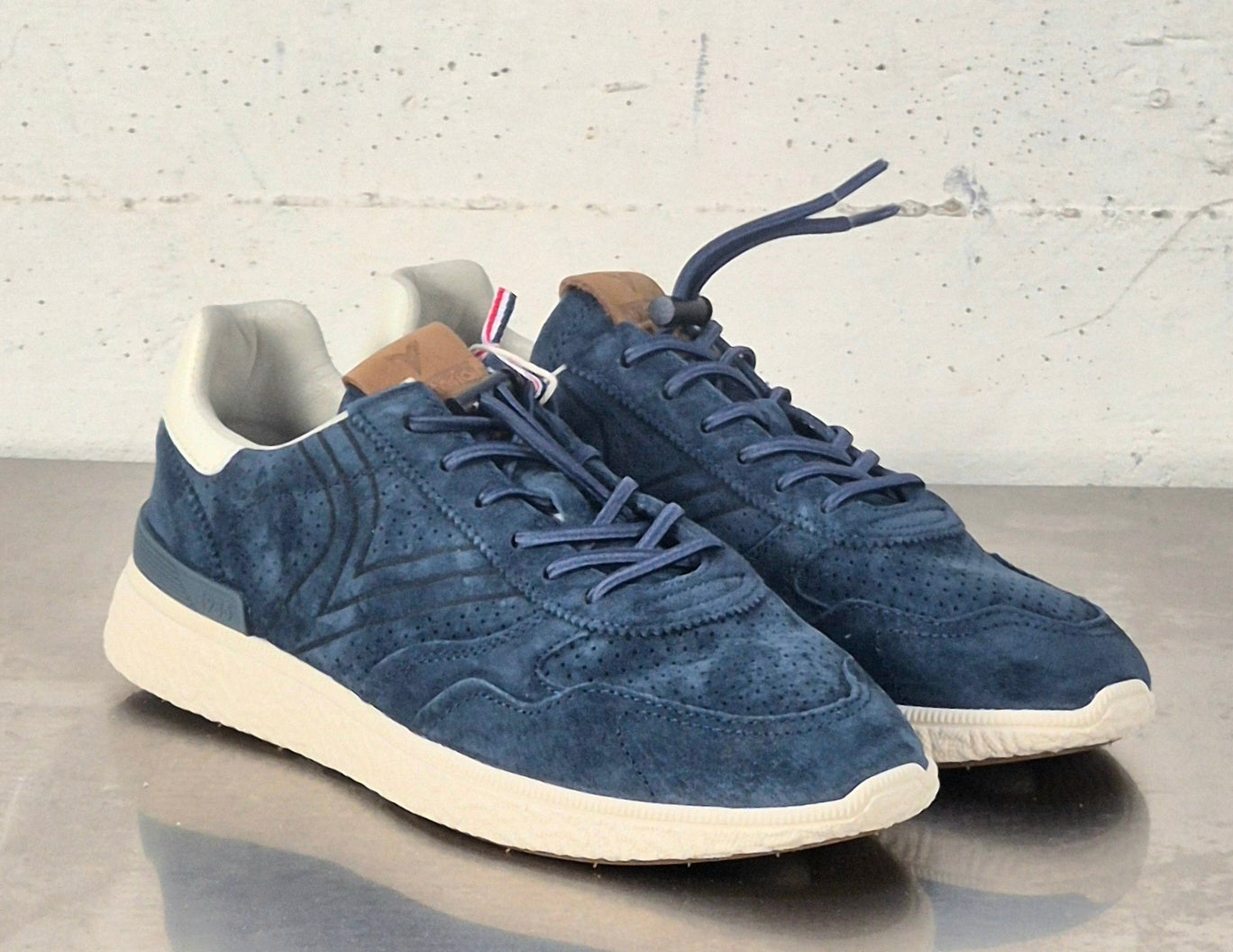Victoria scarpa uomo 8805104 in pelle suede marino blu jeans