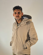 K-way giacca Jacko twill marmotta K8133DWB2X colore beige