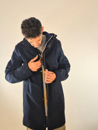 K-way giaccone 3/4 Marlyn bonded in soft shell K7126UWA2B BLU